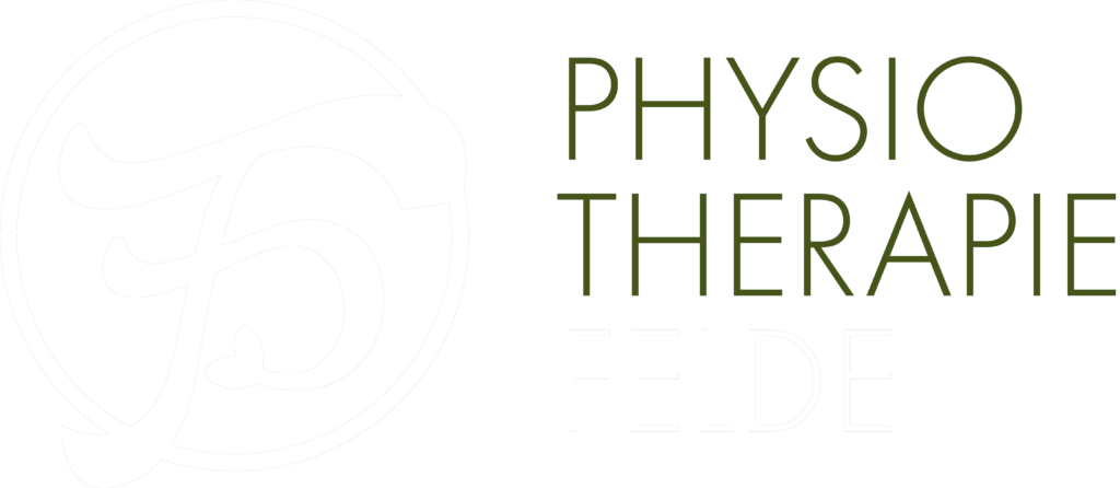 physiotherapie felde logo weiss dunkelgrün
